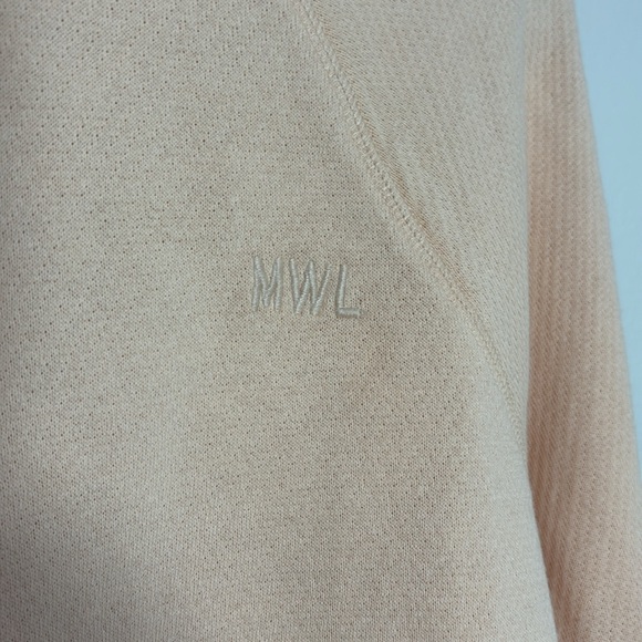 Madewell MWL Airyterry
Colorblock Crop Sweatshirt-Small. B8 - Picture 5 of 12